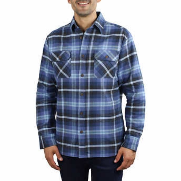 Jachs Men’s Flannel Shirt + Thermal, 2-pack - Picture 2 of 4
